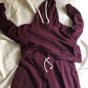H&M jogger sweat suit
